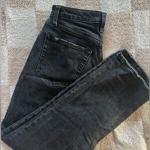 Abercrombie & Fitch Curve Love Jeans “The Ankle Straight Ultra High Rise”